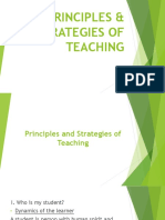 Principles of Teaching