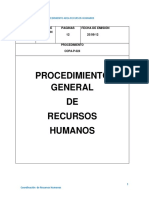 6.- RH-P-024 Procedimiento General de Recursos Humanos