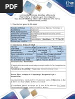 Guia de Actividad y Rúbrica de Evaluación - Pre Tarea - Conocimientos Previos