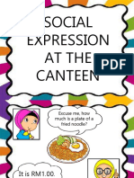 Social Expression at The Canteen