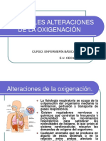 Clase 5 Principales Alteraciones de La Oxigenación