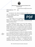 Resolución FG #274 13 Promociones Interinas PDF