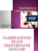 Trastornos de Lenguaje Infantil Diagnosticos PDF