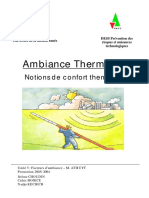 Ambiance Thermique