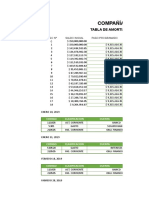 Ejercicio Amortización Bancaria