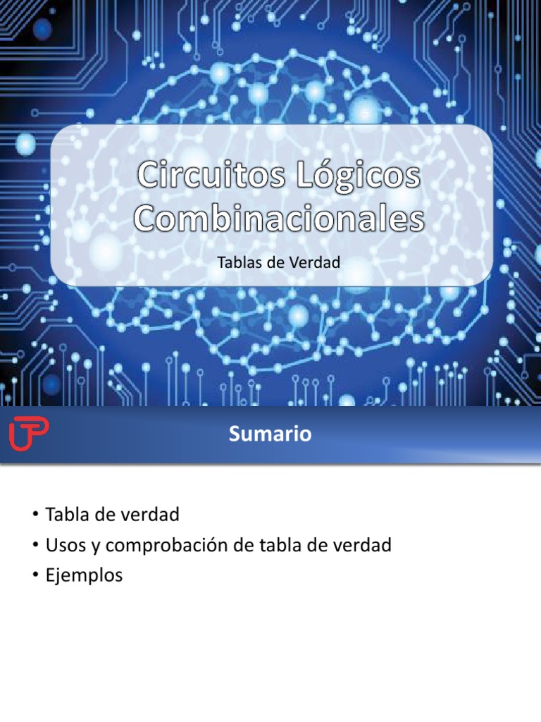 Tabla de Verdad PDF Álgebra de Boole Enseñanza de matemática