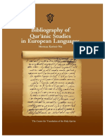 Morteza Karimi-Nia - Bibliography of Qur Anic Studies in European Languages-The Centre For Translation of The Holy Qur An (2012) PDF