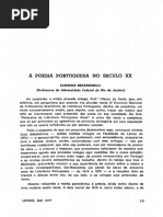 (a) BERARDINELLI, Cleonice - Poesia Portuguesa No Século XX