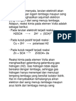 Prinsip Kerja Elemen Volta