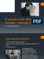 El Pensar y Las Reflexiones Morales - Hannah 1.1