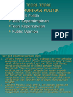 Teori Komunikasi Politik