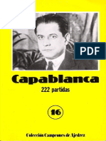 16 - Campeones de Ajedrez - Capablanca PDF