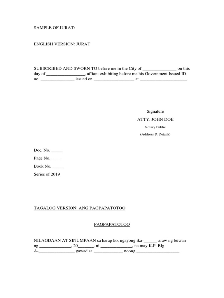 Notary Public (Address & Details) PDF