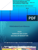 Perkembangan Remaja