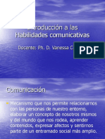 Clase 1 Destrezas Comunicativas Comparativa y Ejercicios de Reconocimiento