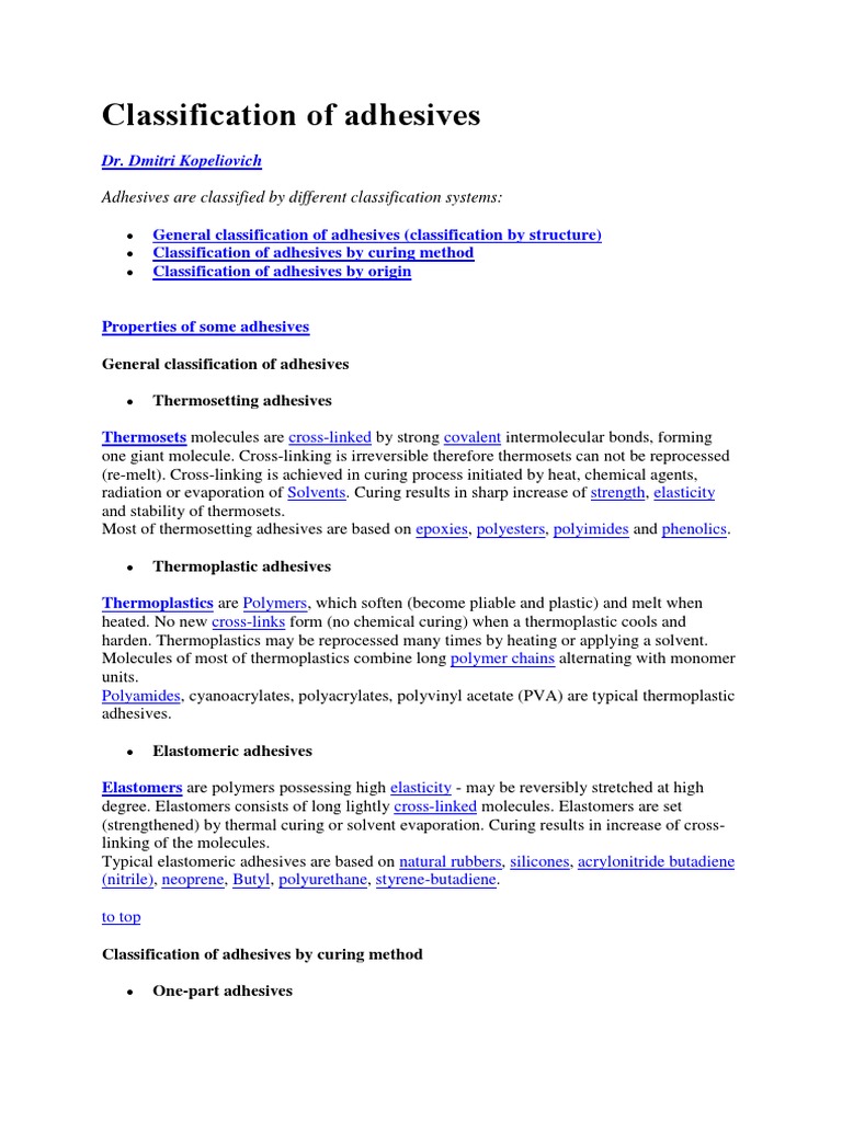 Handbook of Adhesives and Sealants Download Free PDF Adhesive