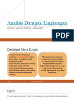 Analisis Dampak Lingkungan PDF