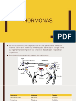 Hormonas en Alimentacion Animal