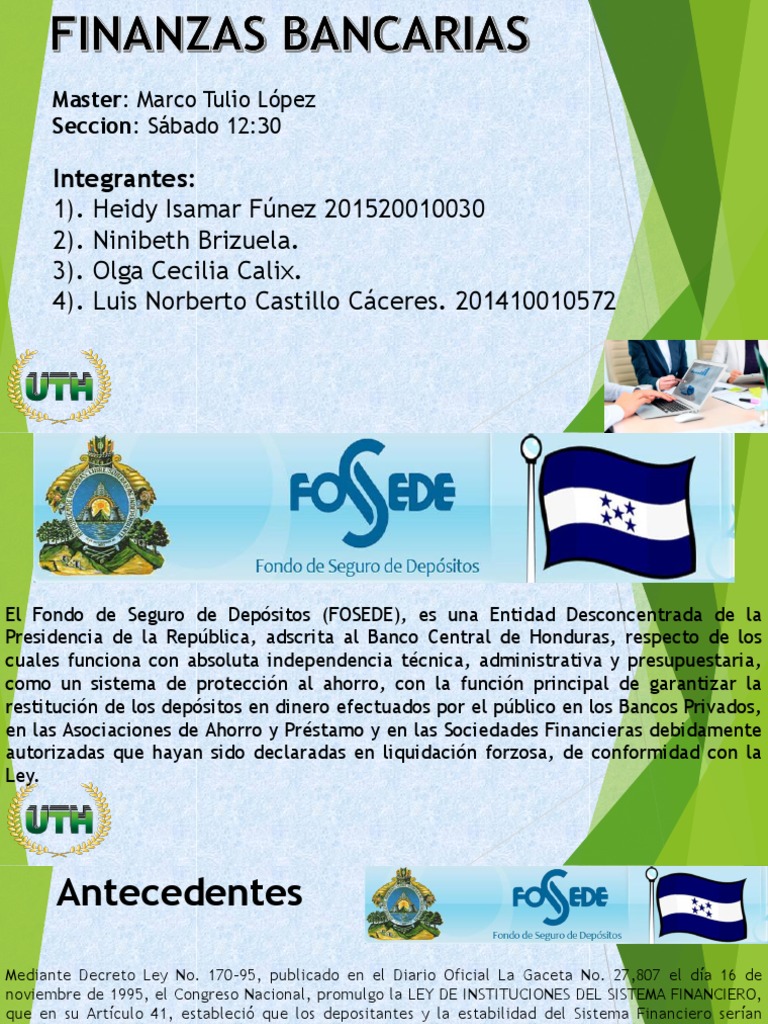 Presentacion Ley de Fosede | Descargar gratis PDF | Seguro | Sistema ...