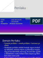 Domain Perilaku