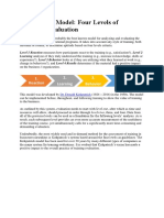 Kirkpatrick Model Four Levels of Learning Evaluation