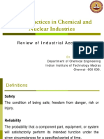 Safety Practices in Chemical and Nuclear Industries: Review of Industrial Accidents