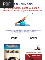 Pilates Bola Suiça