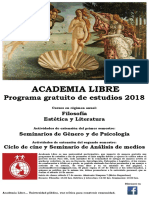 Academia Libre 2018