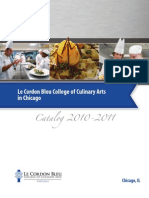 Le Cordon Bleu College of Culinary Arts in Chicago: Catalog 2010-2011