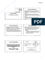 Chap 03 Values Attitudes Emotions and Culture The Manager As Person