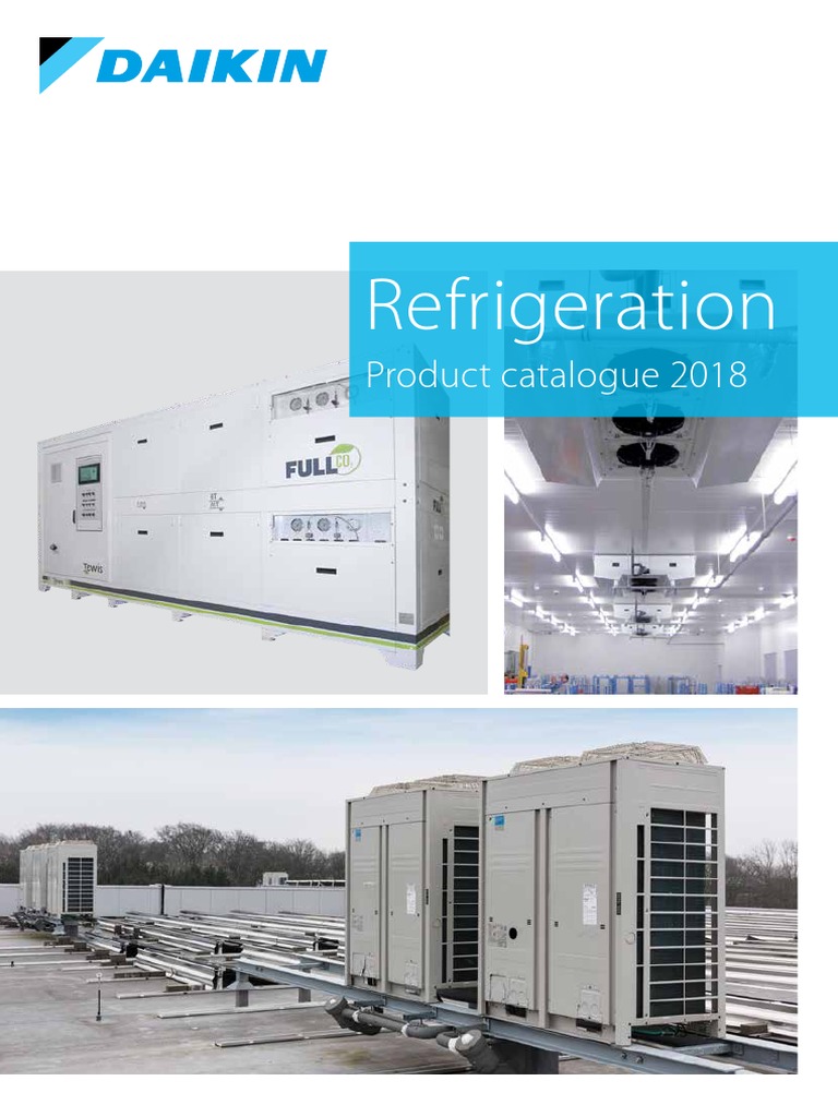 800 Daikin Refrigeration Product catalogue.pdf Refrigeration