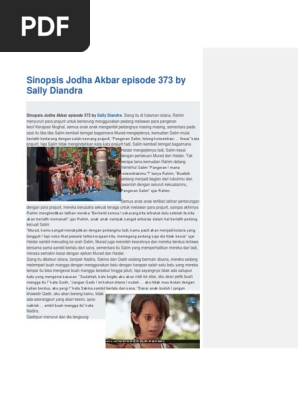 Sinopsis Jodha Akbar Episode 349 373 Docx