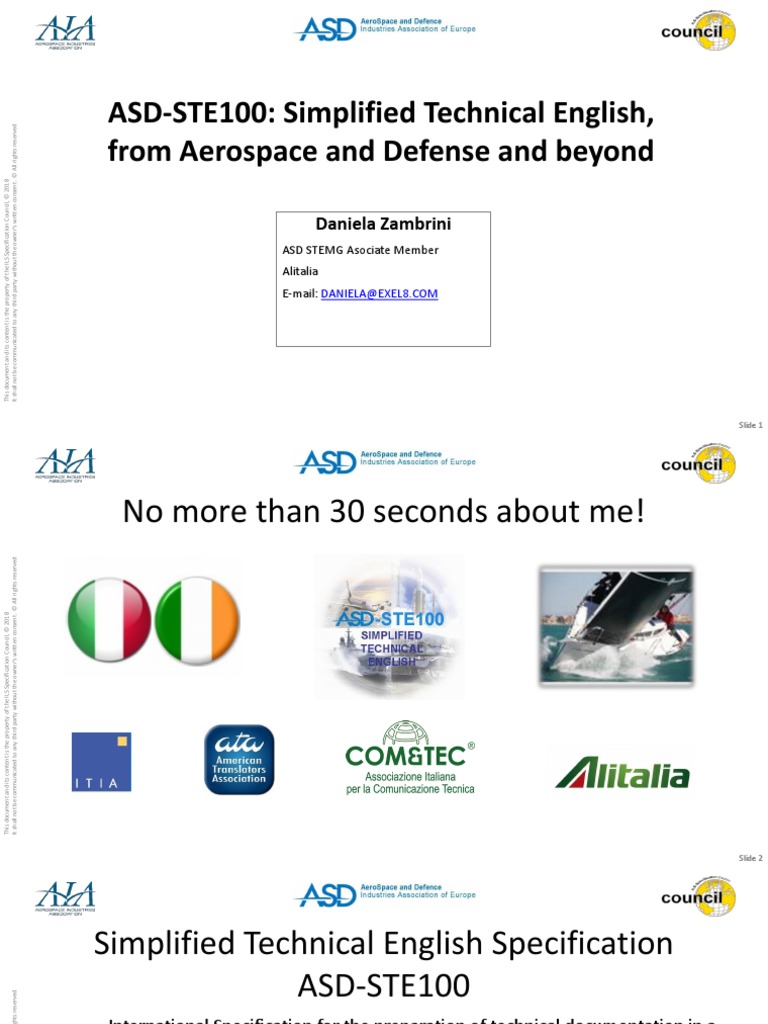 Asd Ste100 Issue 6 Pdf Information Technology Linguistics