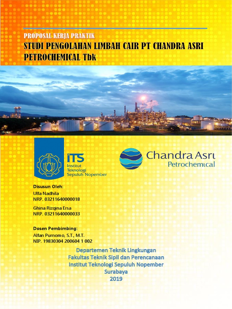 Proposal Kerja Praktik Pengolahan Limbah | PDF