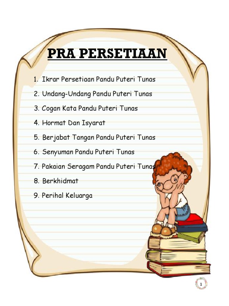 Persetiaan pandu puteri