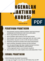 Pengenalan Prak. Korosi