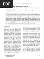 Optimization of Biodiesel Production From Bakul Oil