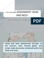 Physical Assessment Head and Neck