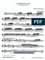 Shinohara - Obsession (Oboe and Piano) PDF