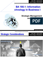 BA 1801 04 - Strategic Management and Technology