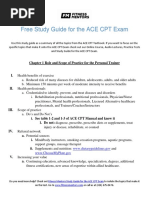 Ace CPT Study Summary PDF