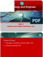 DKK-5 Safety and Healthy Working (K3)