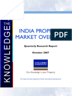 India Property Market Overview: Quarterly Research Report October 2007
