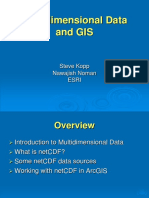 Multidimensional Data and GIS: Steve Kopp Nawajish Noman Esri