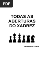 LIVRO Dominando As Aberturas De Xadrez - John Watson