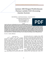 Akselerasi Penurunan AKI Dengan Pemberdayaan Guru SMK Farmasi Melalui SAS (Screening Anemia System)