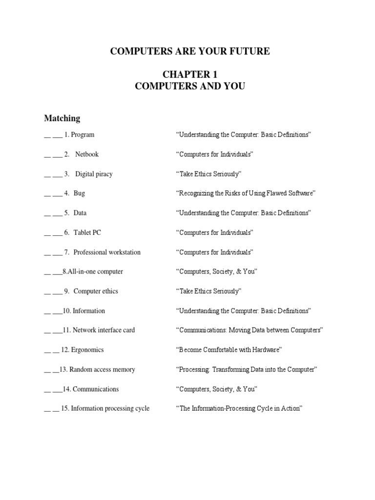 Chapter 1 | PDF | Network Interface Controller | Personal Computers