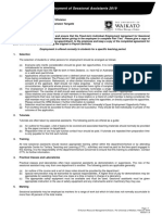 Sessional Assistant Agreement and Guidelines PDF