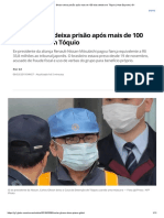 Carlos Ghosn Deixa Prisão Após Mais de 100 Dias Detido em Tóquio - Auto Esporte - G1