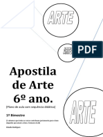 Apostila de Arte 6 Ano 1 Bimestre